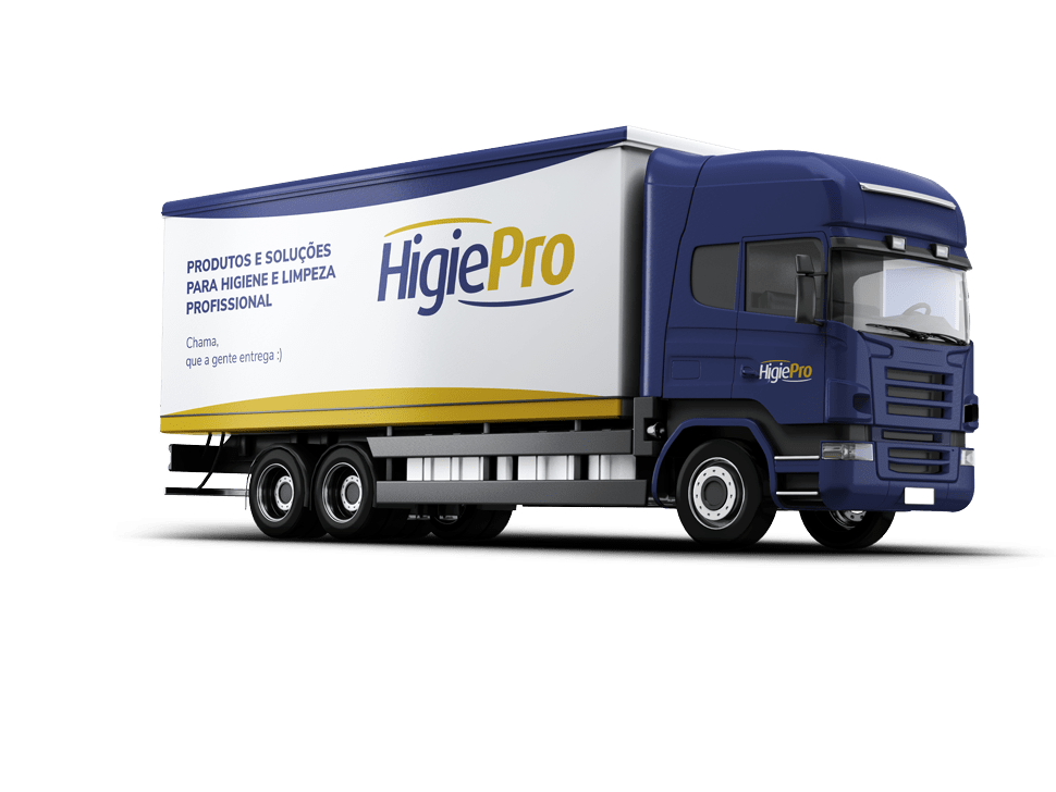 Imagem de um caminhão da HigiePro